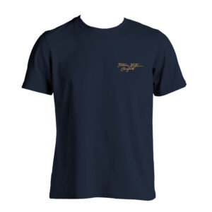 Classic fit T-shirt "Italian Style Anglers" - French Navy